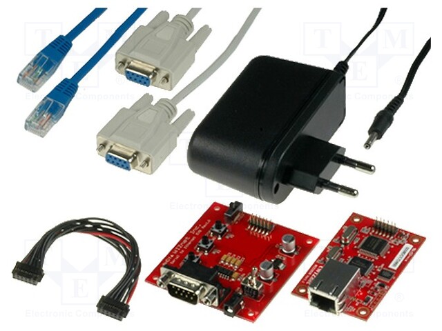 Dev.kit: Ethernet; RS232; WIZ105SR; Plug: EU