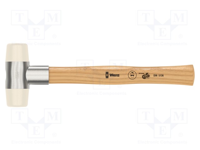 Hammer; 320mm; W: 108mm; 41mm; polyamide; wood