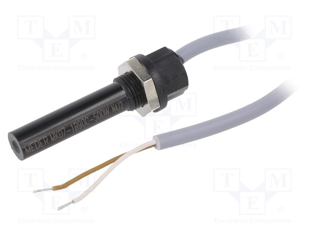 Reed switch; Range: 15÷20mT; Pswitch: 3W; Ø6.6x39.6mm; toff: 0.1ms