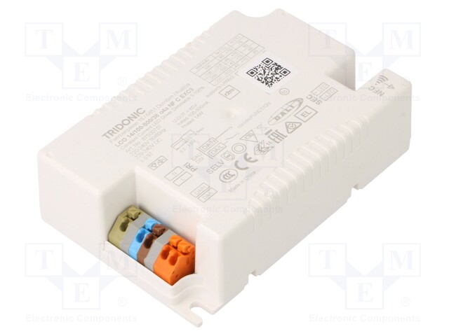 Power supply: switched-mode; LED; 14W; 12÷38VDC; 100÷500mA; IP20