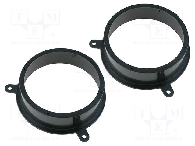 Speaker adapter; 165mm; Renault Grand Scenic doors front/rear