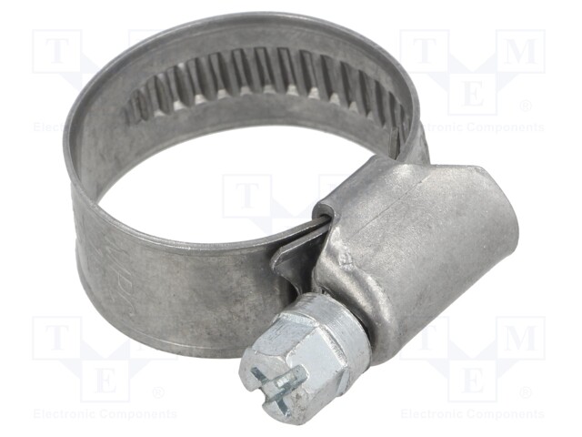 Worm gear clamp; W: 12mm; Clamping: 16÷25mm; Man.series: DD; W2