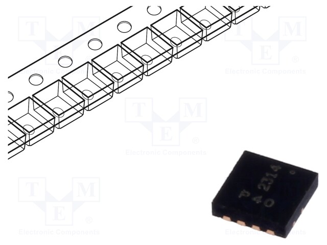 Transistor: P-MOSFET; unipolar; -40V; -5.4A; 0.81W; PowerDI®3333-8