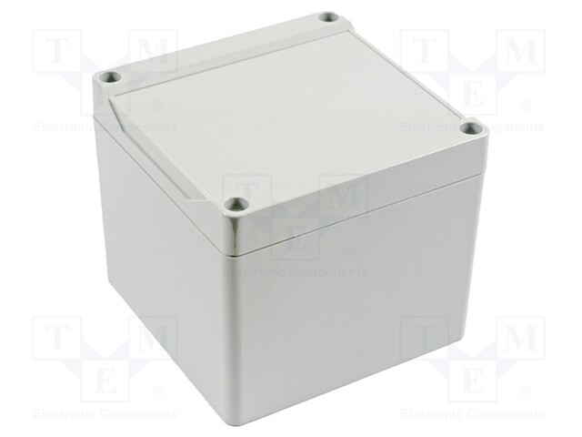 Enclosure: multipurpose; X: 105mm; Y: 105mm; Z: 90mm; 1555; ABS; grey