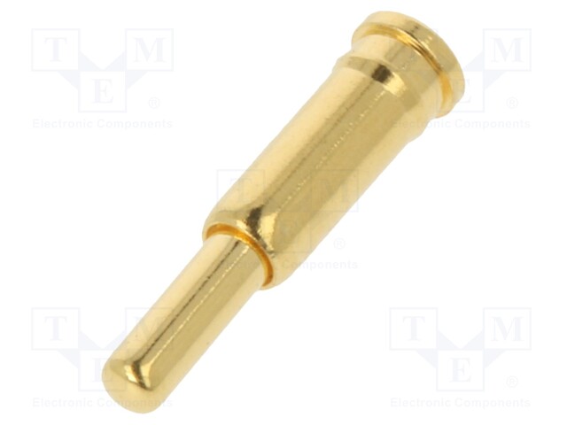 Connector: pogo pin; Ø: 1.05mm; Hmin: 0.0068m; Hmax: 7.5mm