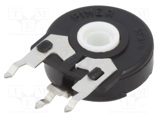 Potentiometer: mounting; single turn,vertical; 10kΩ; 250mW; ±10%