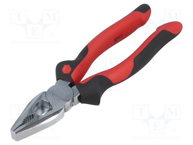 Pliers; universal; 200mm; PROFESSIONAL; Blade: about 62 HRC