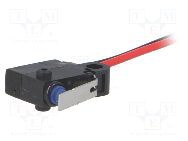 Microswitch SNAP ACTION; with lever; SPST-NC; 0.1A/125VAC; Pos: 2