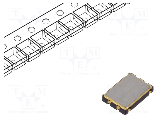 Resonator: quartz; 50MHz; 12pF; SMD; 7x5x1.3mm