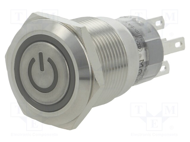 Switch: vandal resistant; Pos: 2; SPDT; 0.5A/220VAC; 1A/24VDC; IP67