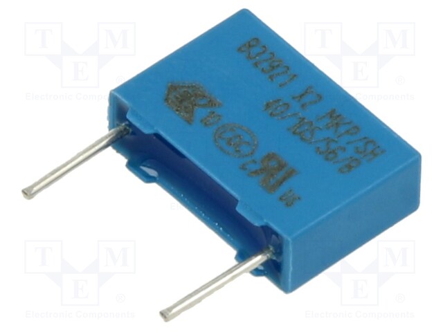 Safety Capacitor, 22000 pF, X2, B32921C Series, 305 V, Metallized PP