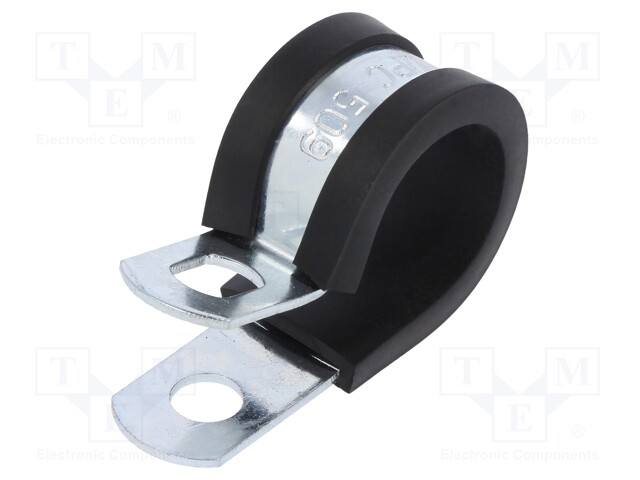 Fixing clamp; ØBundle : 17.5÷19mm; W: 13mm; steel; Man.series: SL