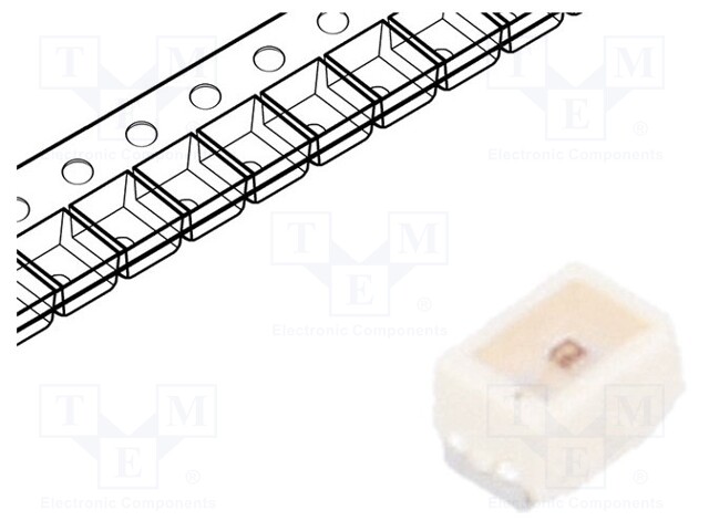 LED; SMD; Mini PLCC2,2014; red; 19÷38mlm; 5.6÷11.2mcd; 120°; 10mA