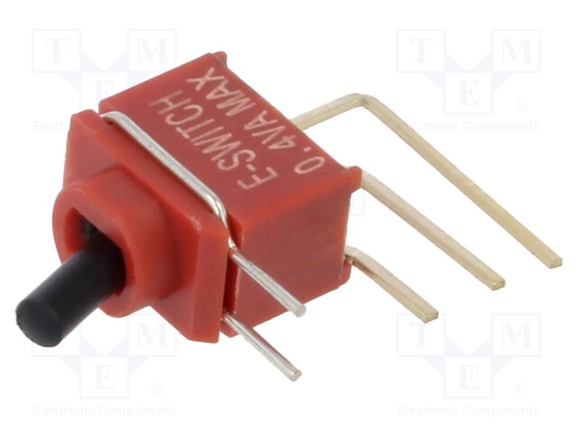 TOGGLE SWITCH, SPDT, 0.4VA, 20V, PCB