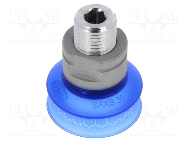 Suction cup; 30mm; 15g; G 1/4 M; Shore hardness: 85; 5.3cm3; SAXB