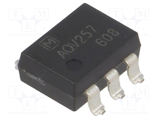 Relay: solid state; Icntrl max: 3mA; 250mA; max.200VAC; max.200VDC