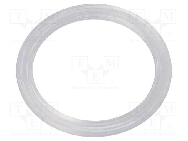 Gasket; polyetylene; D: 1.1mm; Øint: 20mm; Øout: 25.1mm; M20