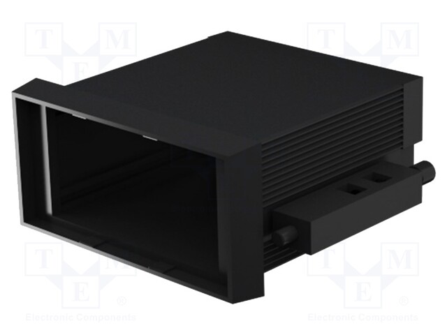 Enclosure: panel; X: 72mm; Y: 36mm; Z: 57mm; ABS + PC,PPO; black