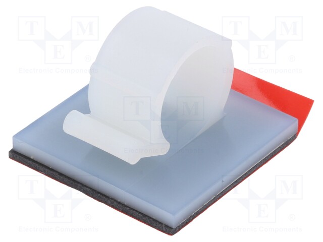 Self-adhesive cable holder; Application: for cable ties