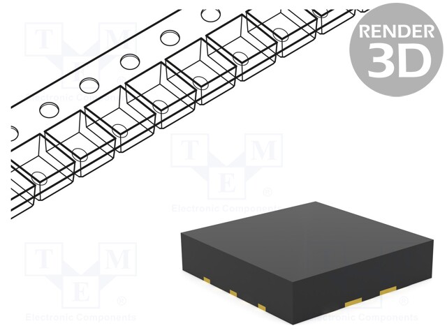 IC: PMIC; DC/DC converter; Uin: 2.5÷5.5VDC; Uout: 0.7÷5.5VDC; 1A