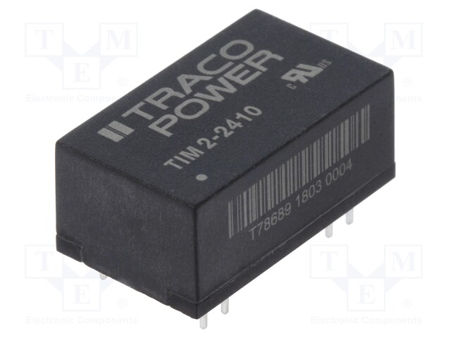 Converter: DC/DC; 2W; Uin: 18÷36V; 3.3VDC; Iout: 500mA; DIP16; 7g