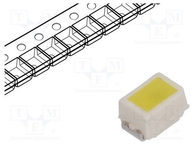 LED; SMD; Mini PLCC2,2014; white cold; 1210÷1910mlm; 355÷710mcd