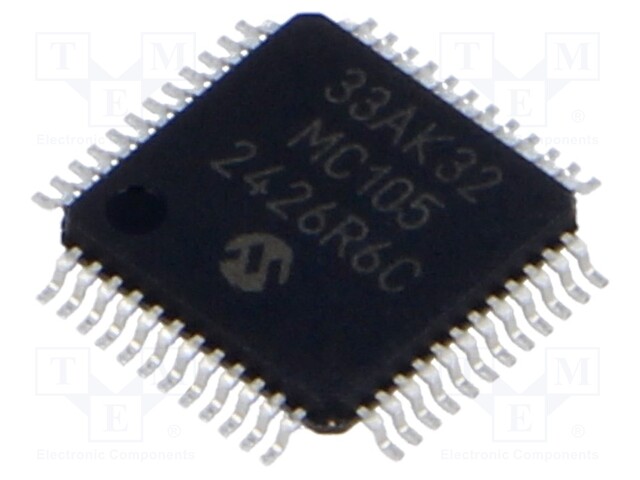 IC: dsPIC microcontroller; 32kB; 8kBRAM; TQFP48; 3÷3.6VDC; DSPIC