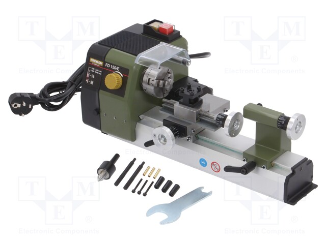 Lathe; Power supply: 230VAC 50/60Hz; Series: FD 150/E