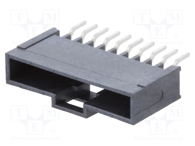 Socket; wire-wire/PCB; male; Milli-Grid; 2mm; PIN: 10; SMT; on PCBs