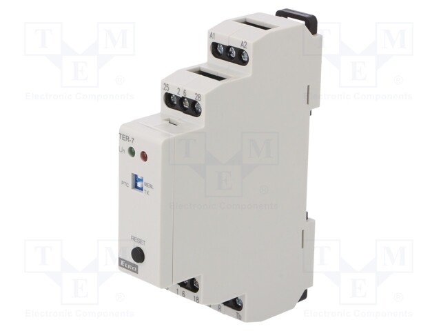 Module: temperature monitoring relay; temperature; DIN; DPDT