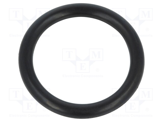 O-ring gasket; NBR; D: 3.5mm; Øint: 23mm; black; -30÷100°C