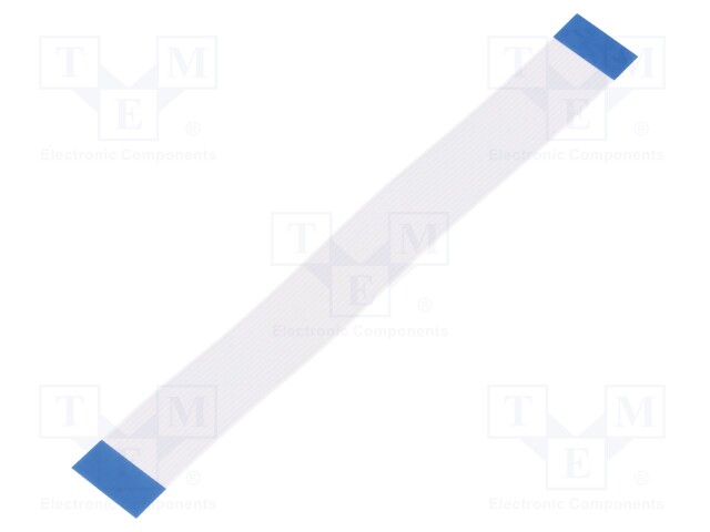 FFC cable; Cores: 16; Cable ph: 1mm; contacts on the same side