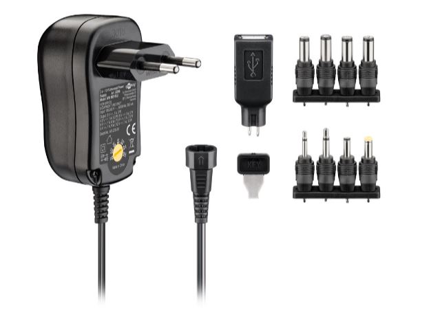 Power supply: switched-mode; 1A; Plug: EU; 100÷240VAC; Case: plug