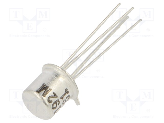 Transistor: NPN; bipolar; 45V; 50mA; 300mW; TO72