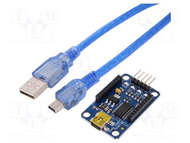 Module: adapter; 3.3÷5VDC; UART; FT232RL; Application: XBee