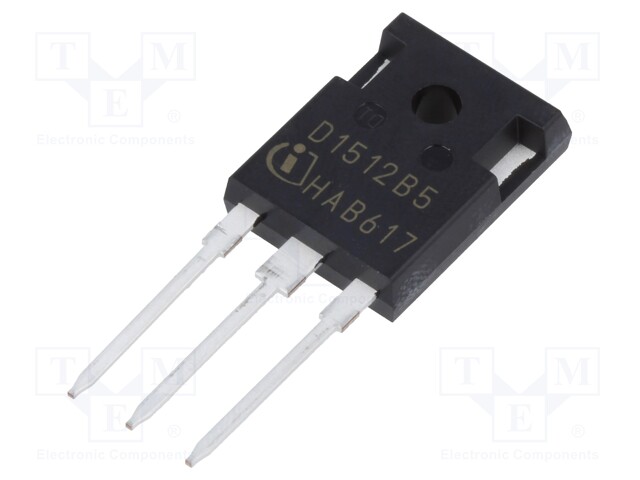 Diode: Schottky rectifying; SiC; THT; 1.2kV; 2x7.5A; 200W; Ir: 8uA