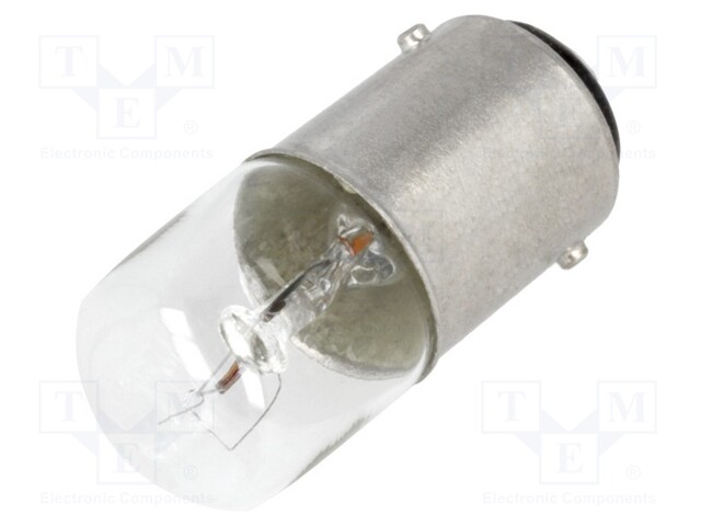 Signallers accessories: bulb; BA15D; Usup: 24VDC; Series: SL4