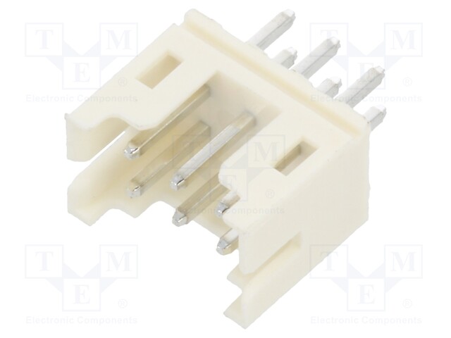 Socket; wire-board; male; 2mm; PIN: 6; THT; 100V; 2A; straight