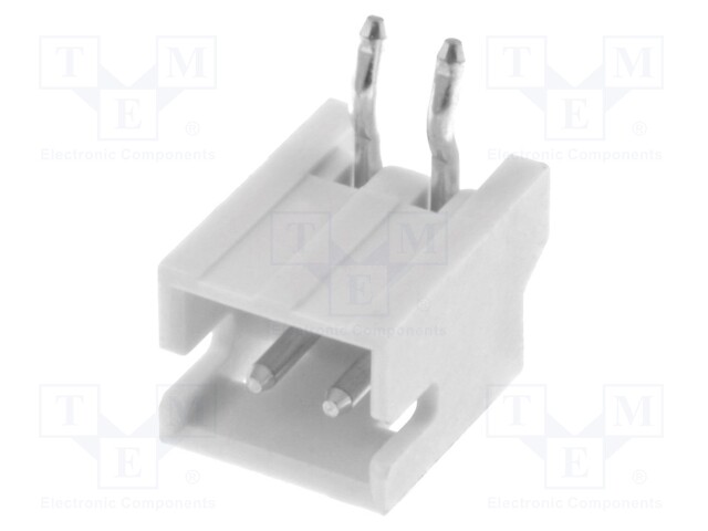 Socket; wire-board; male; ZH; 1.5mm; PIN: 2; THT; 50V; 1A; -25÷85°C