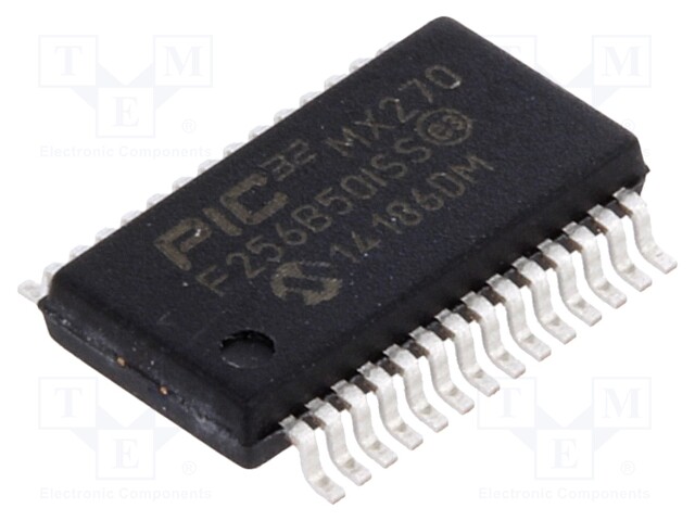 PIC microcontroller; Memory: 256kB; SRAM: 64kB; 2.3÷3.6VDC; SMD