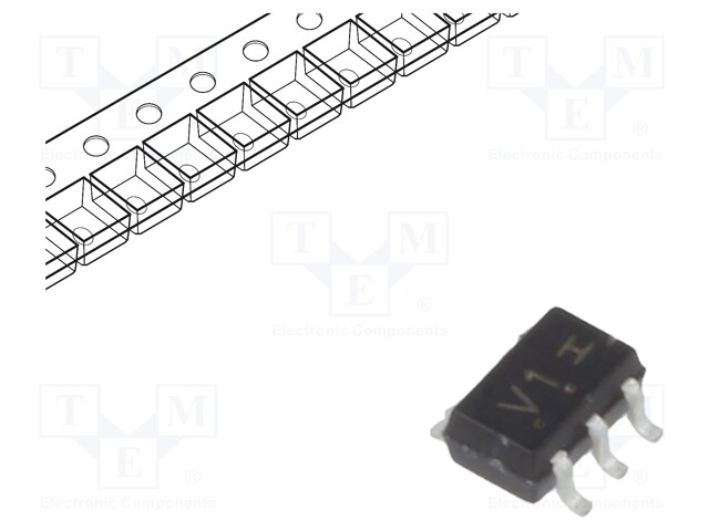 IC: digital; NAND; Channels: 1; IN: 2; SMD; SC88A; Series: VHC