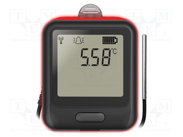 Data logger; temperature; ±0,2°C; Interface: USB; Resol: 0.01°C