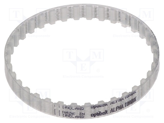 Timing belt; T5; W: 6mm; H: 2.2mm; Lw: 180mm; Tooth height: 1.2mm