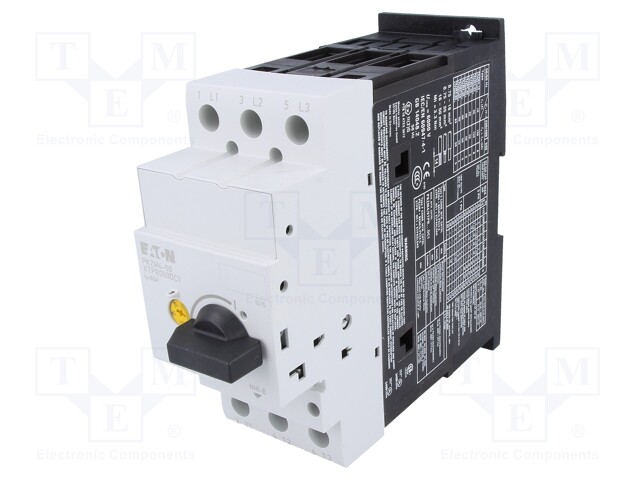 Motor breaker; 25kW; 220÷690VAC; DIN; Overcurrent release: 40÷50A