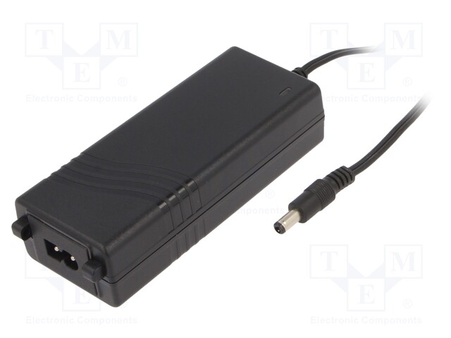 Power supply: switched-mode; 24VDC; 2A; Out: 5,5/2,5; 48W; desktop