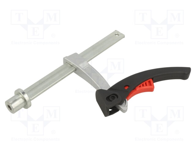 Clamping element; for multifunctional tables