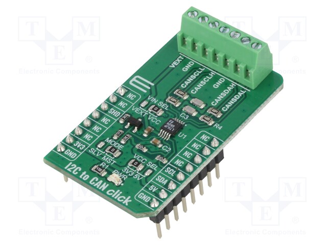 Click board; interface,converter; I2C; LT3960; 3.3/5VDC