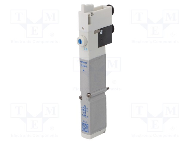 Electromagnetic valve; 5/2 monostable; Pressure: -0.9÷10bar