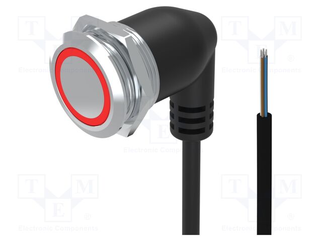 Switch: vandal resistant; Pos: 2; SPDT; 0.6A/35VAC; 600mA/35VDC