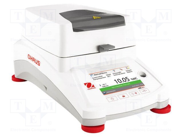 Moisture analyzer; Scale load capacity max: 120g; 10÷40°C